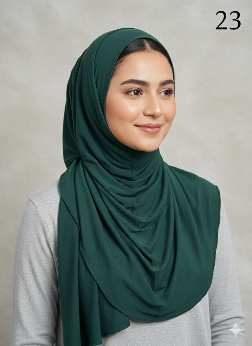 Jersey Stretchy Large Hijab - Image 13