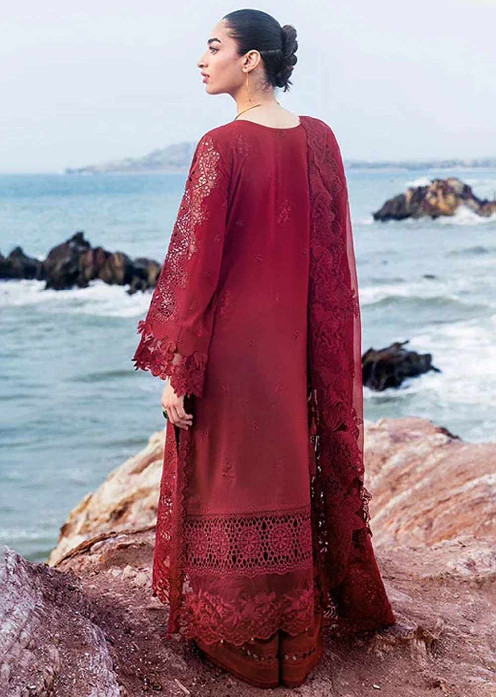 RMSHT-A-203- AFSANAH RAMSHA PREMIUM LAWN - Image 2