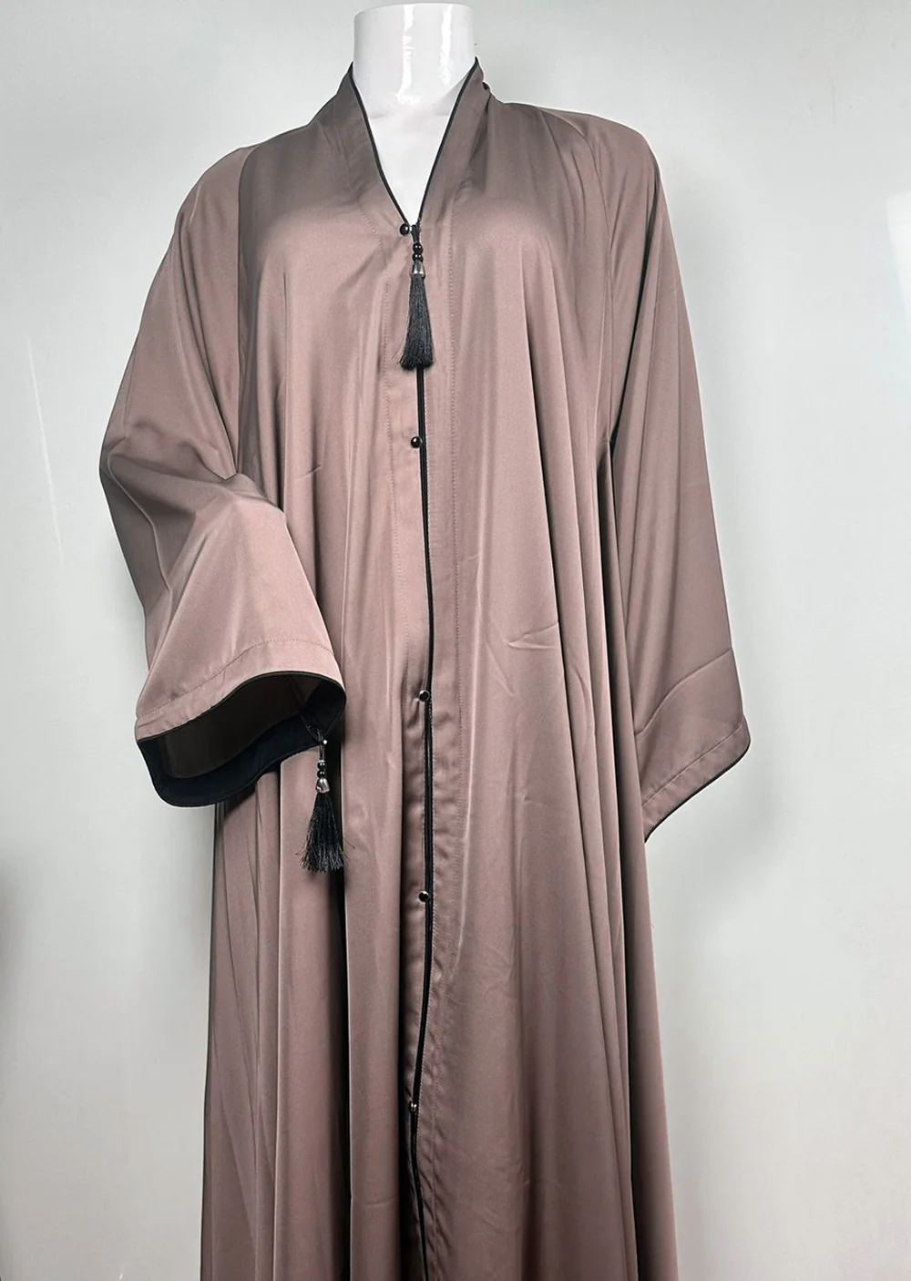 ABYA-712 - Lilac - Zaman -Ladies Fancy Abaya