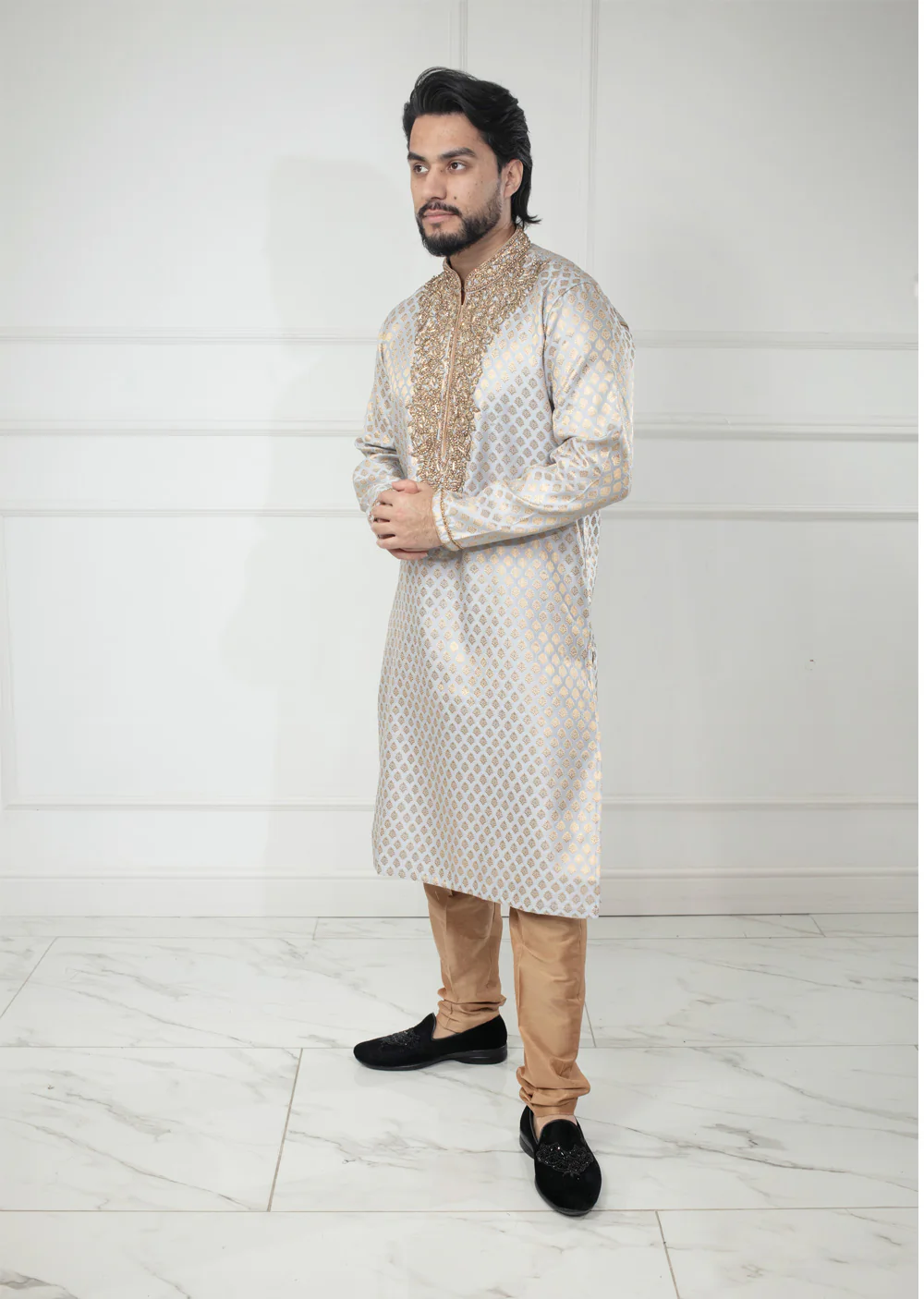 AK202 Father & Son Kurta Trouser - 5 Colours - Image 12