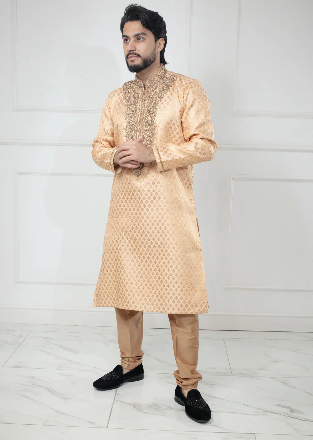 AK202 Father & Son Kurta Trouser - 5 Colours - Image 13