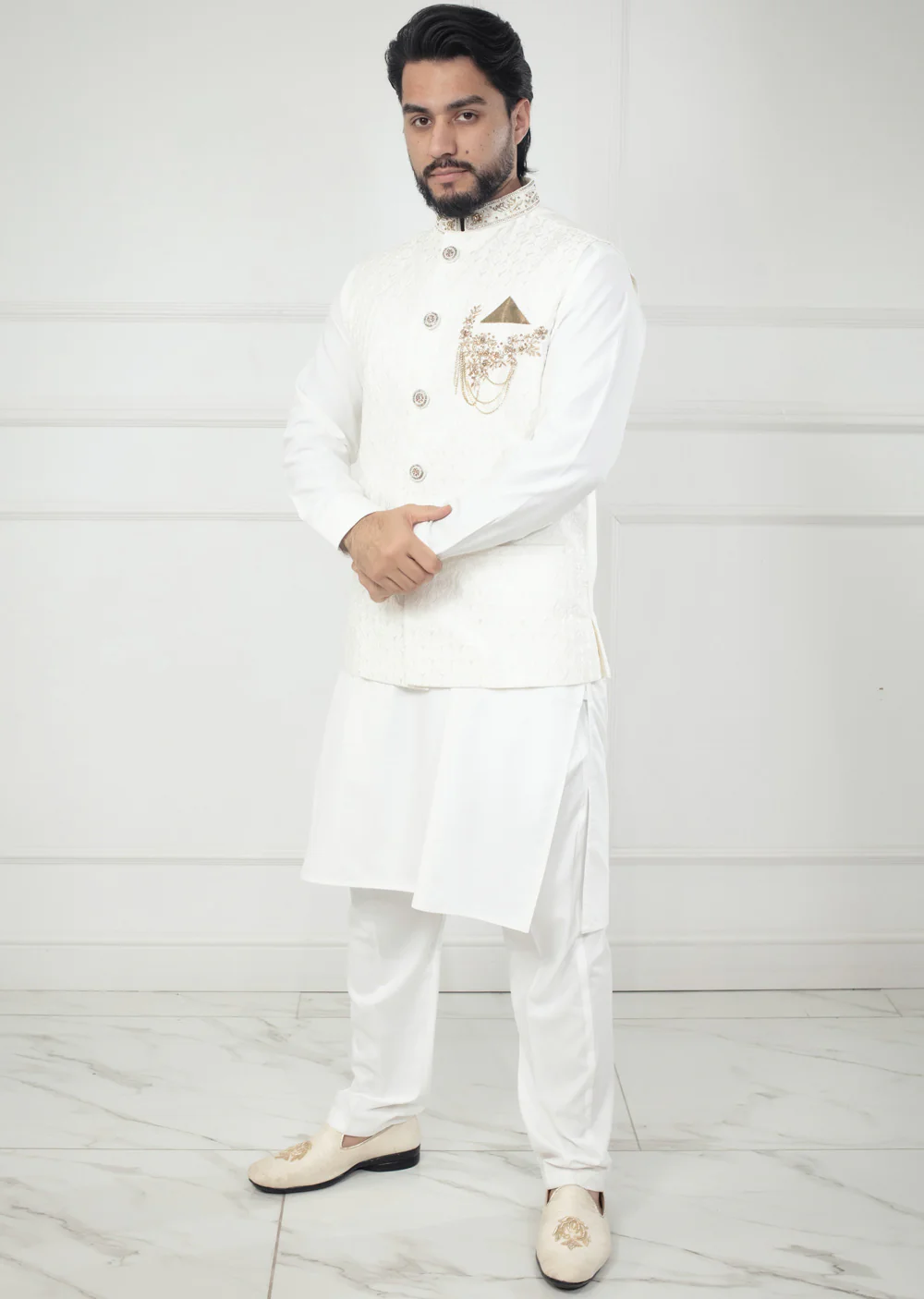 AK206 Fancy Waistcoat - Father & Son - 4 Colours - Image 4