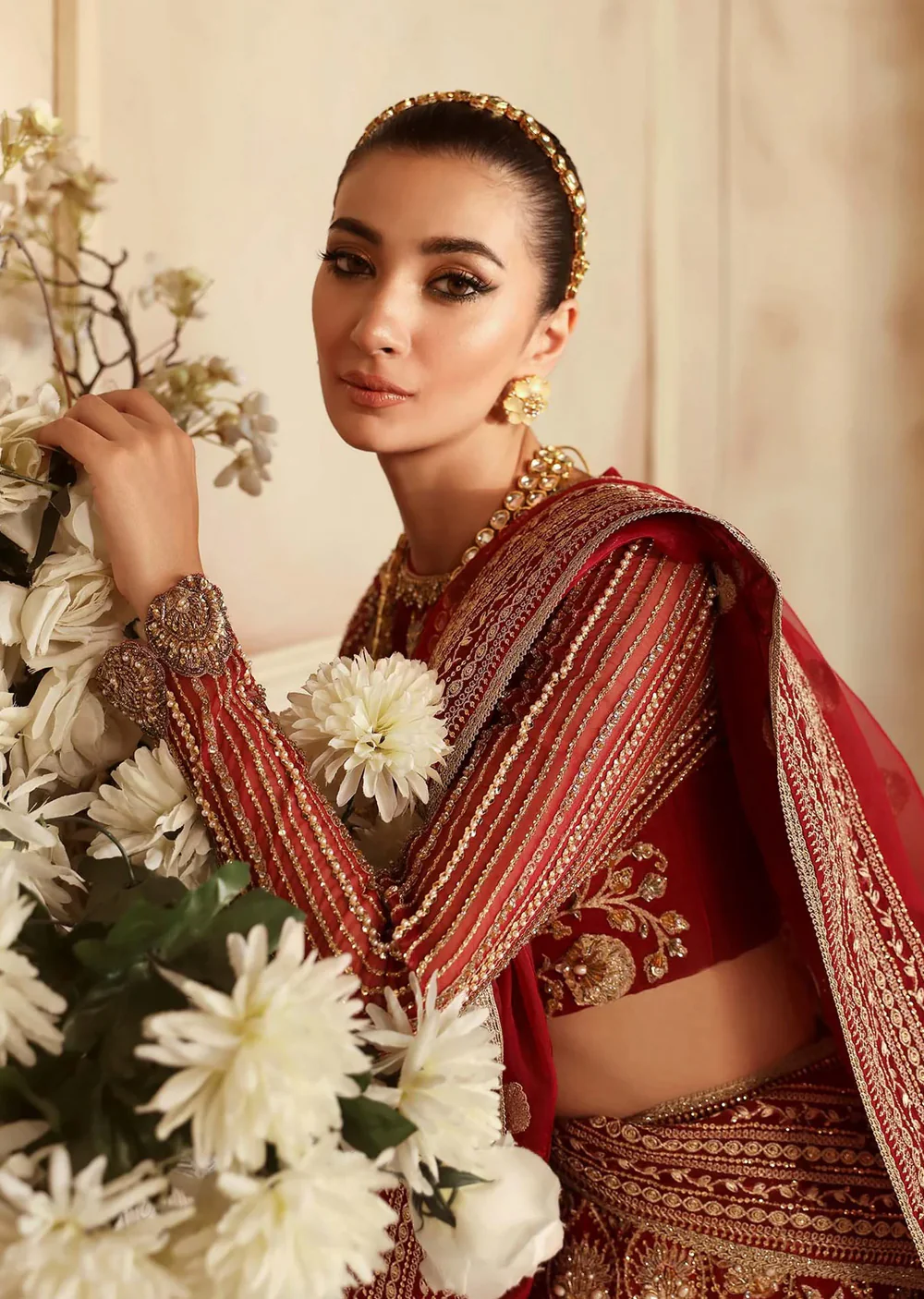 AKB-1540-R - Rosier - Readymade - Aleia Luxury Formals by Akbar Aslam 2024 - Image 3