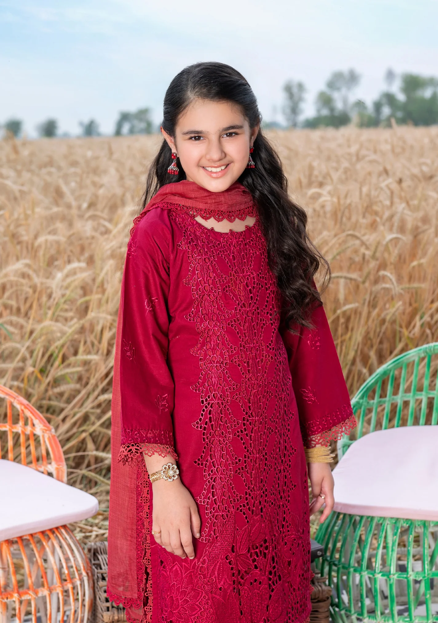 AL-1047 Readymade Kids Suit by Ally's 2025 - Image 3