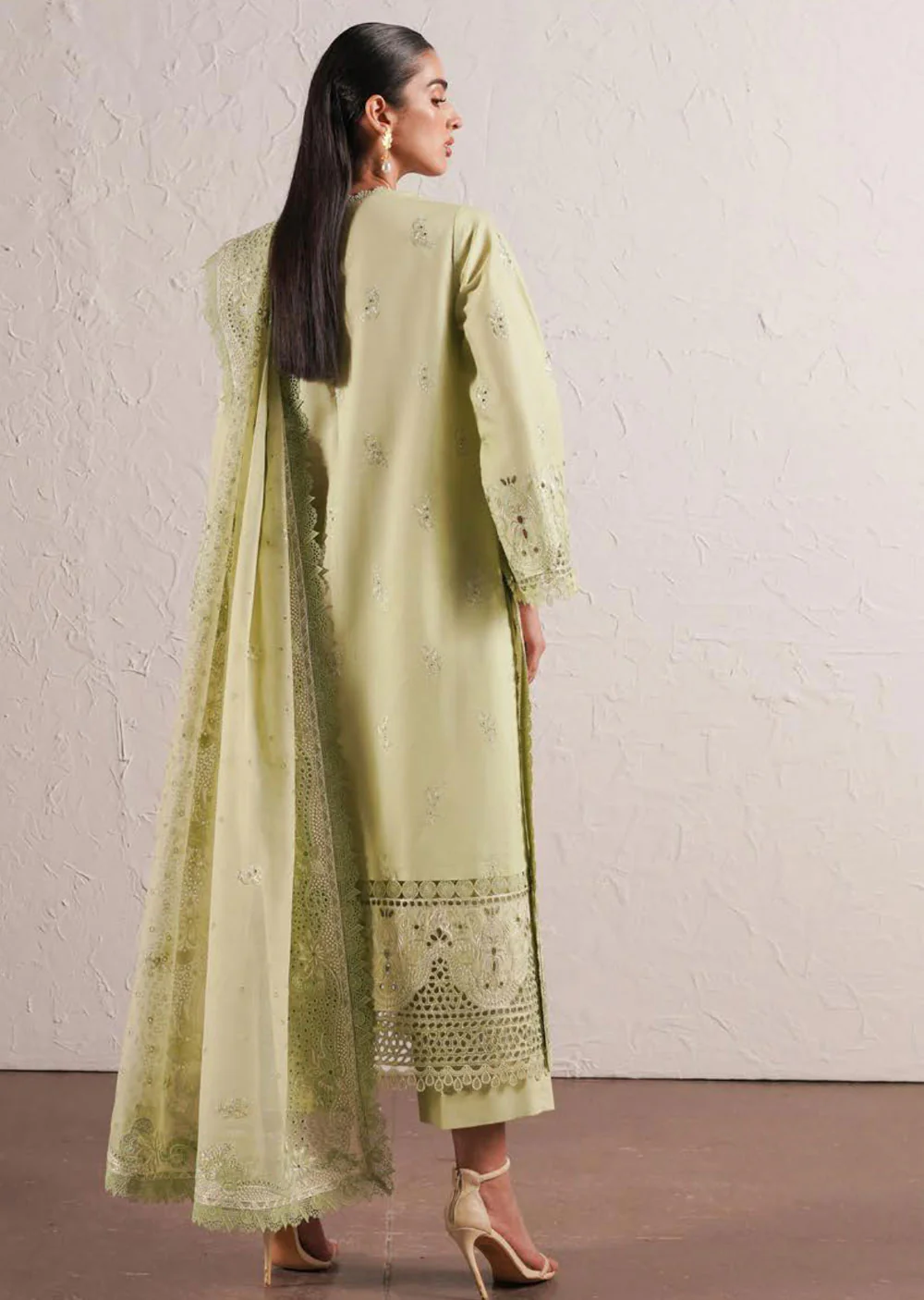 AL24V4-02 - KELLY - Readymade - Chickenkari Lawn Collection by Afrozeh 2024 - Image 2