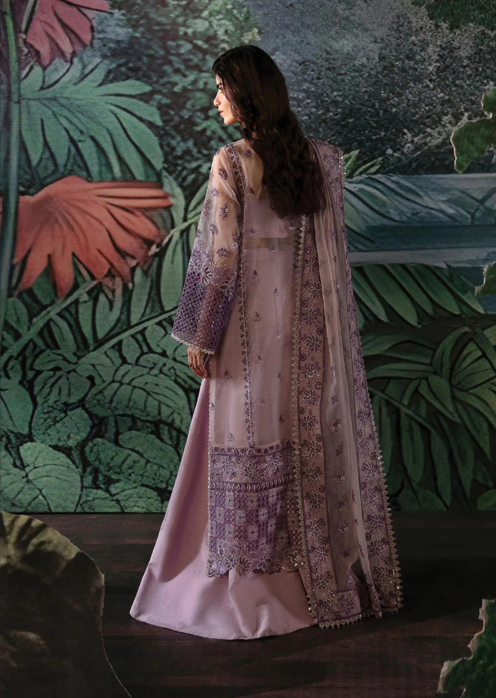 ALF24V-04-R - Helen - Readymade - La Fuchsia Festive Collection by Afrozeh 2024 - Image 2