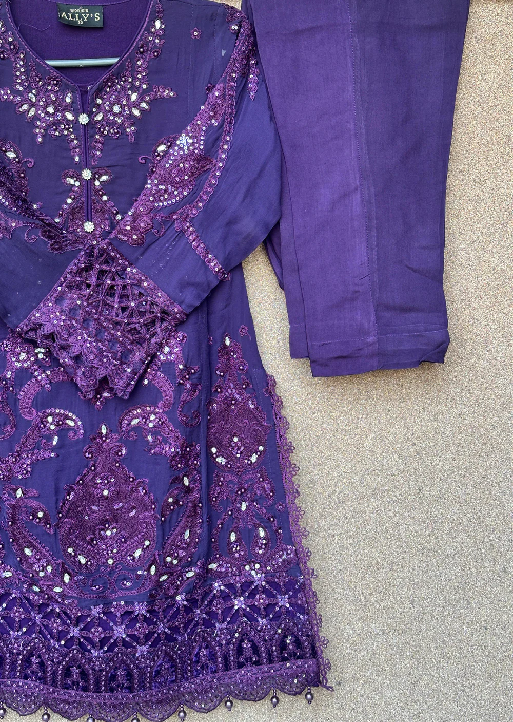 ALYZ-01 - Purple- Readymade Kids Winter Suit by Ally's 2025 - Image 3