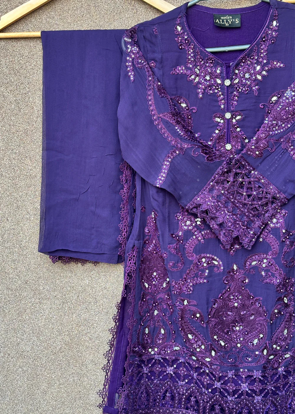 ALYZ-01 - Purple- Readymade Kids Winter Suit by Ally's 2025 - Image 4
