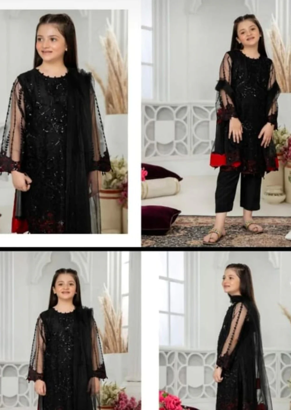 ALZYS-04 - Black - Readymade Kids Winter Suit by Ally's 2025