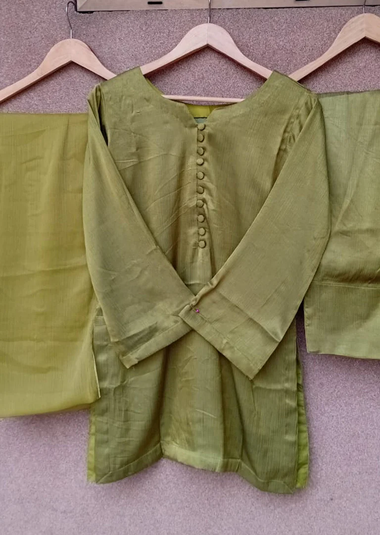 ASBC-03 Raw Silk Farshi Suit