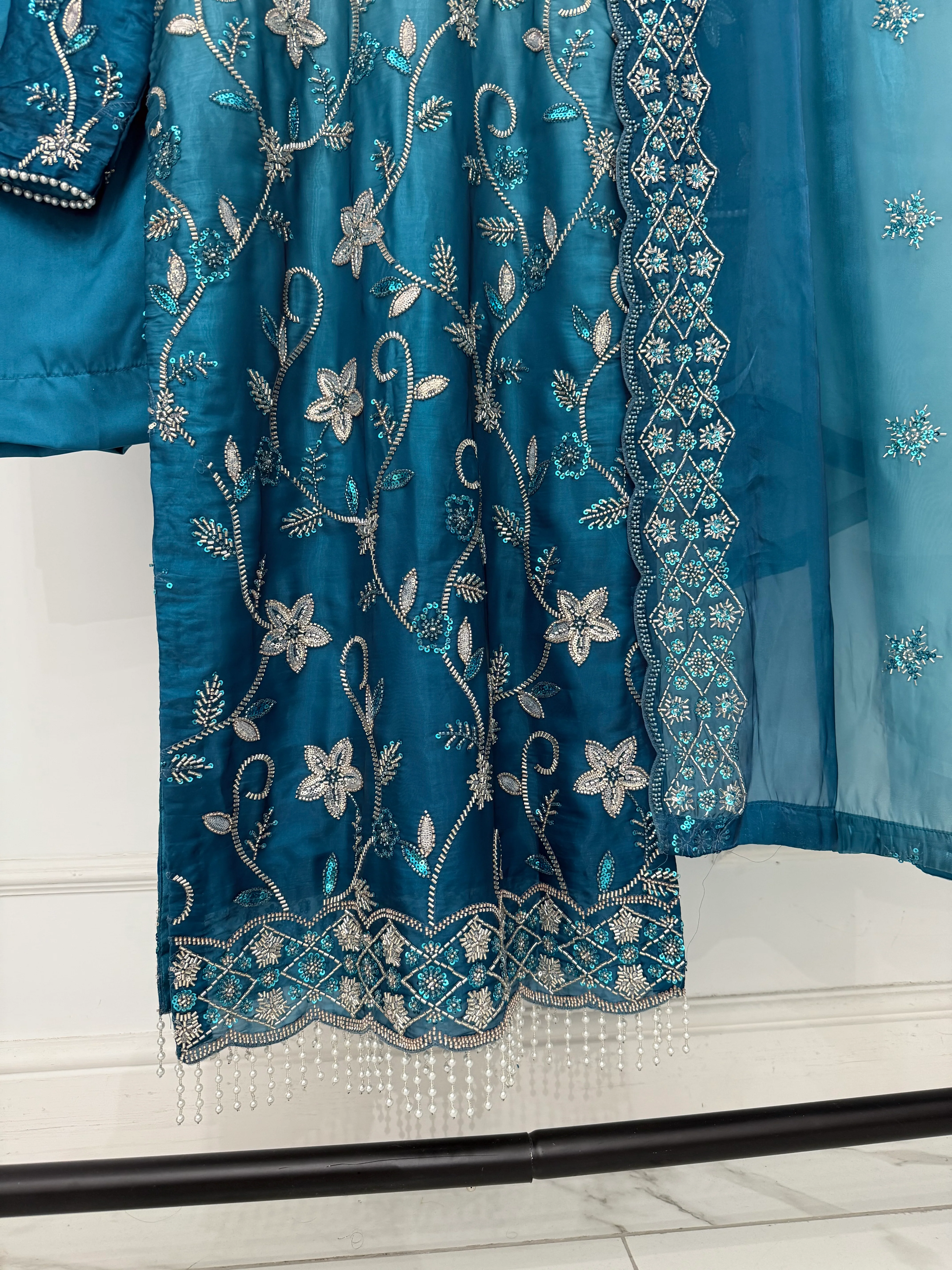 ASBC04 Silk Cutdana Outfit - Image 19