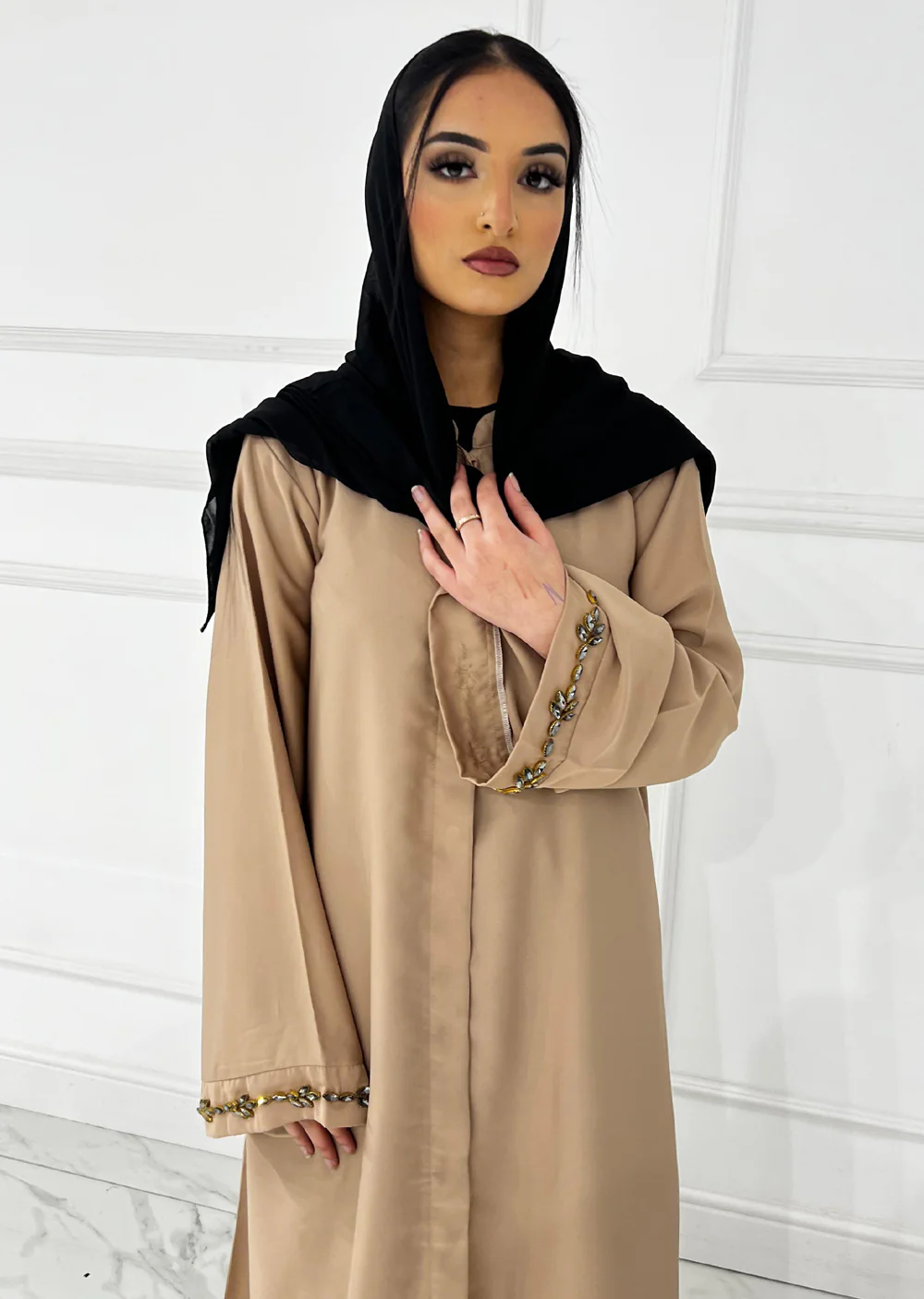 ASL-51 -Sana -Ladies Fancy Abaya - Image 2