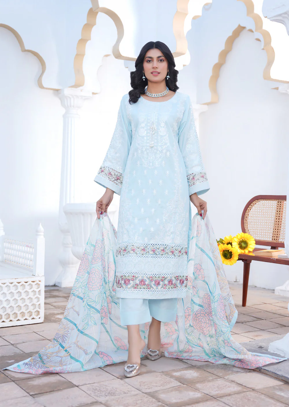 ATR-1128 - Readymade - Sehrish B Lux Cotton