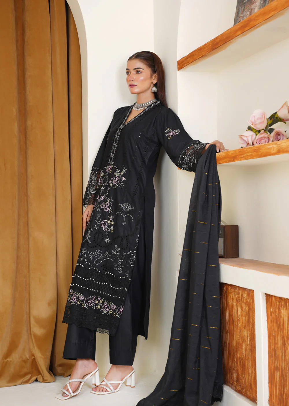 ATR-1156- Readymade Sehrish B Lux Cotton - Image 7