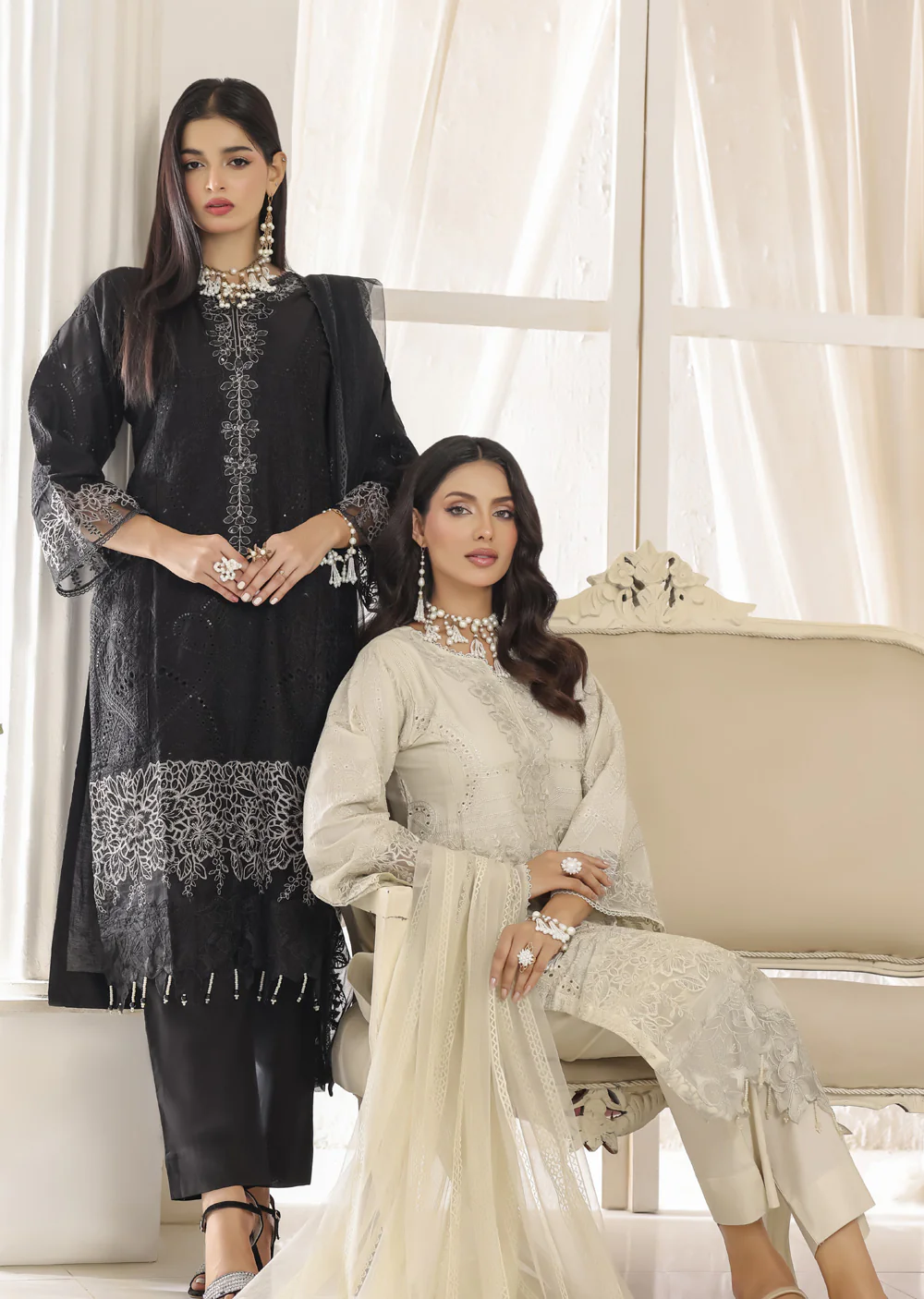 ATR-1601- Readymade Sehrish B Lux Cotton - Image 9