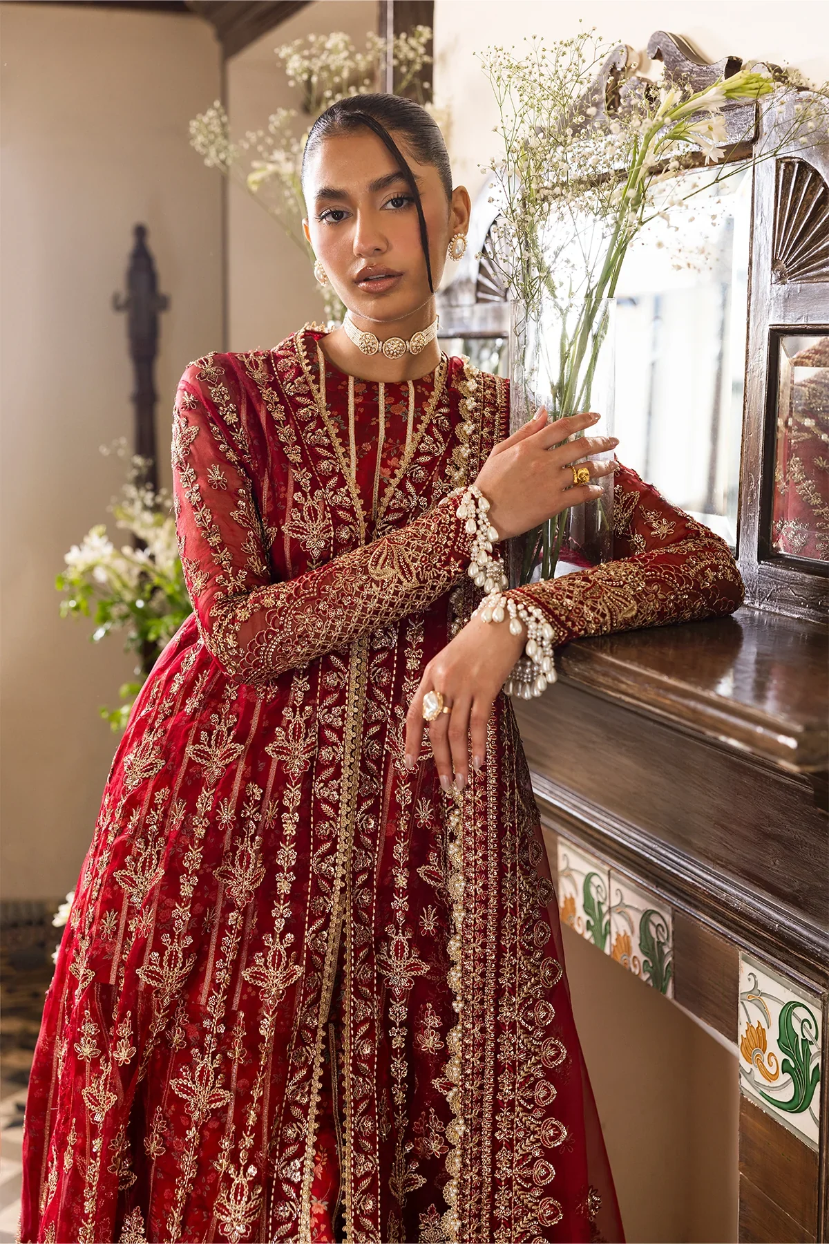 AWE-25-VL-02 Readymade Tearose-DASTAN GOI'2025 - Image 4