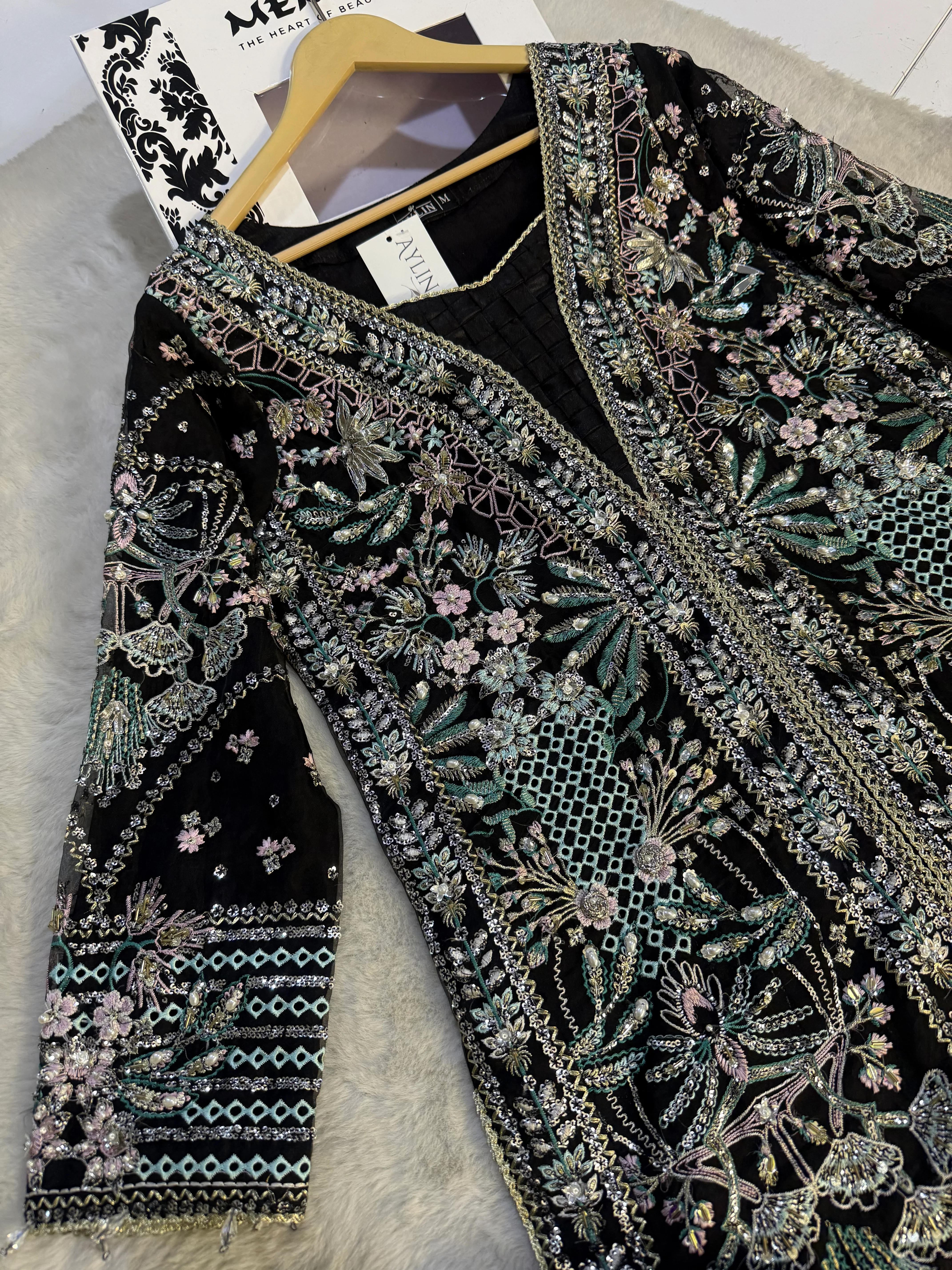 AYLN-05 NOIR SILKSTONE Readymade Collection by AYLIN 2025 - Image 4