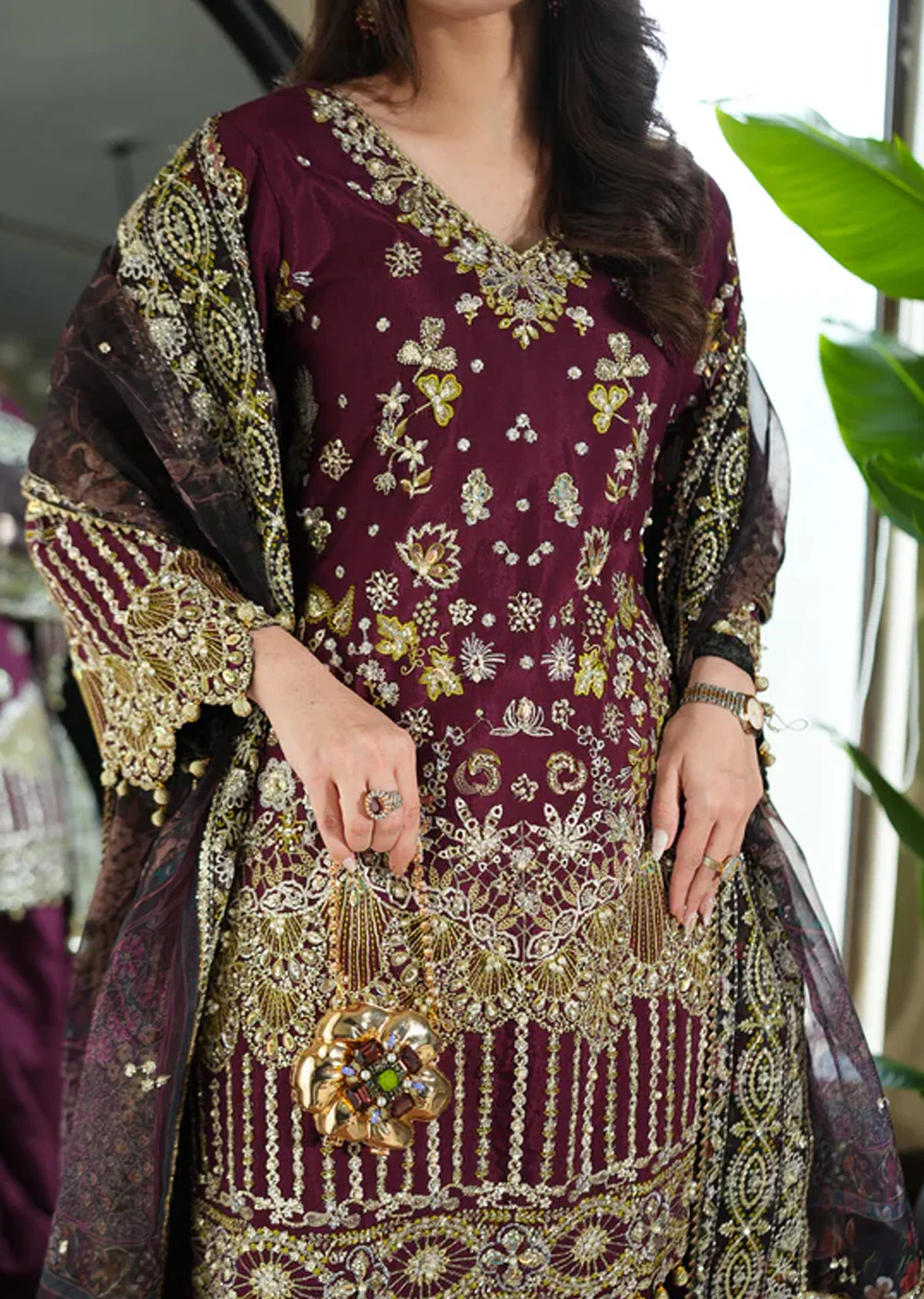 AYLN-13 Violet Bloom - Silk Edit Readymade Collection by AYLIN 2026 - Image 4