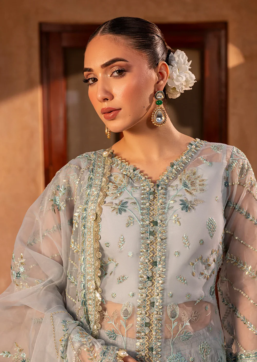 AYN-02 AQUA FORMAL DRESS Readymade Collection by AYLIN 2025 - Image 2