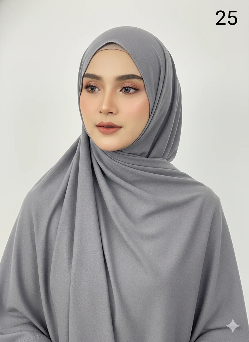 BB-1261 MODAL Double Stitch Hijabs - Image 12