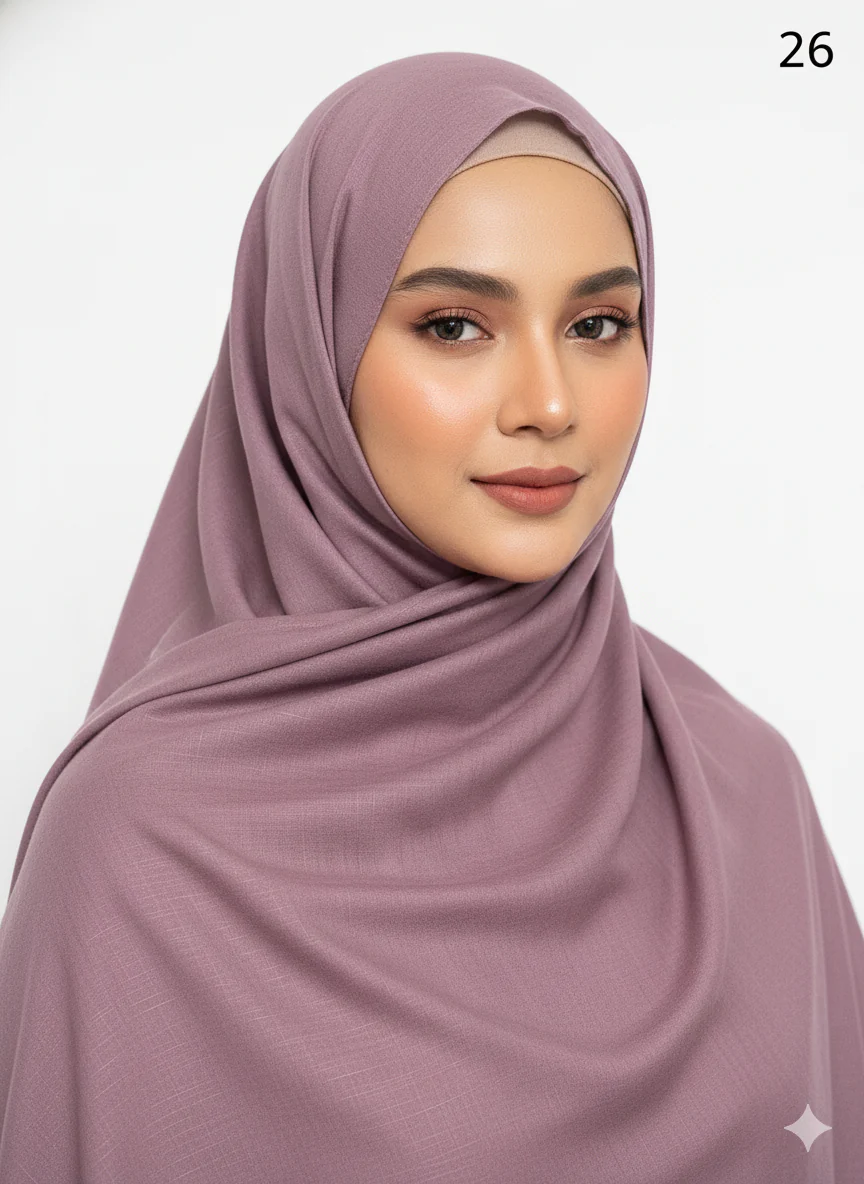 BB-1261 MODAL Double Stitch Hijabs - Image 6