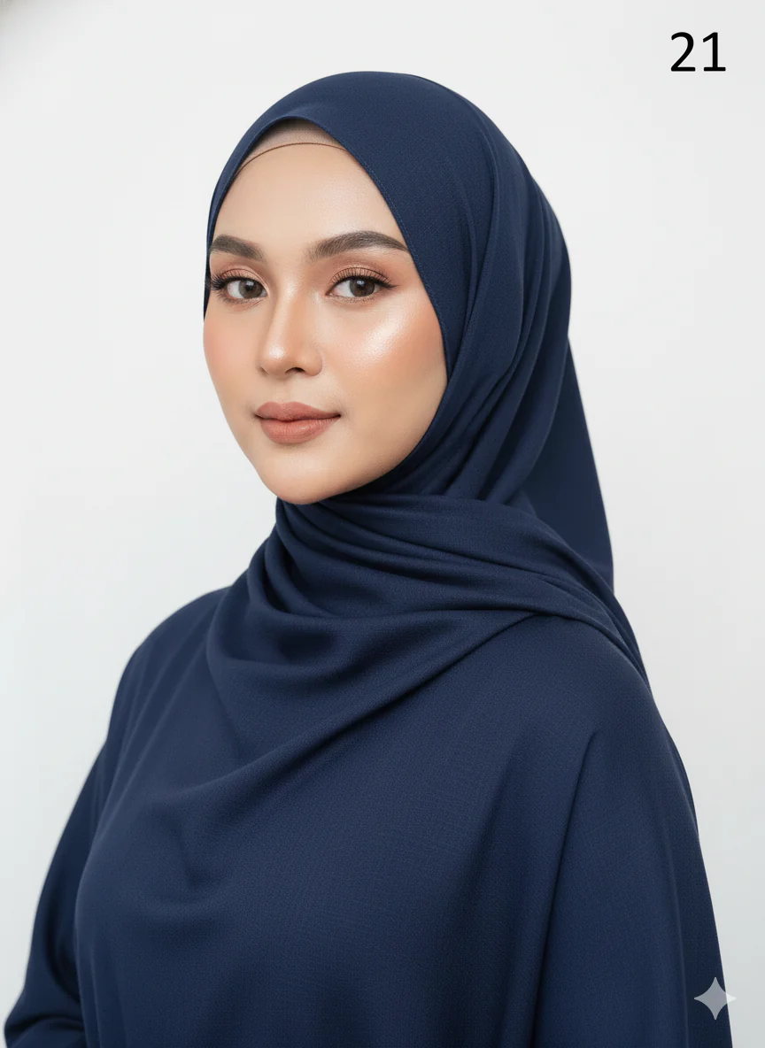 BB-1261 MODAL Double Stitch Hijabs - Image 8