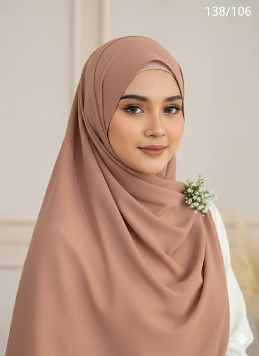 Chiffon Scarf Hijab High Quality - Image 9