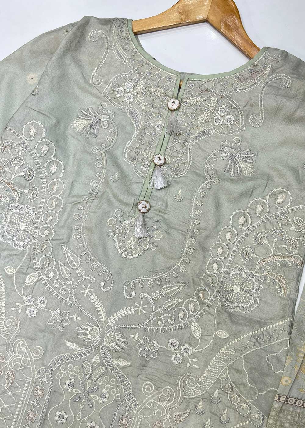 BL-02-R - Readymade Sehar Digital Linen Suit - Image 4