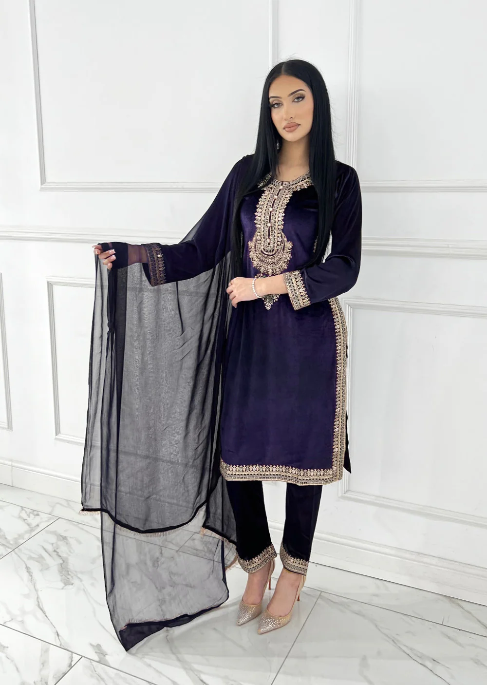 BPH-204 - Readymade Velvet Suit - Image 3
