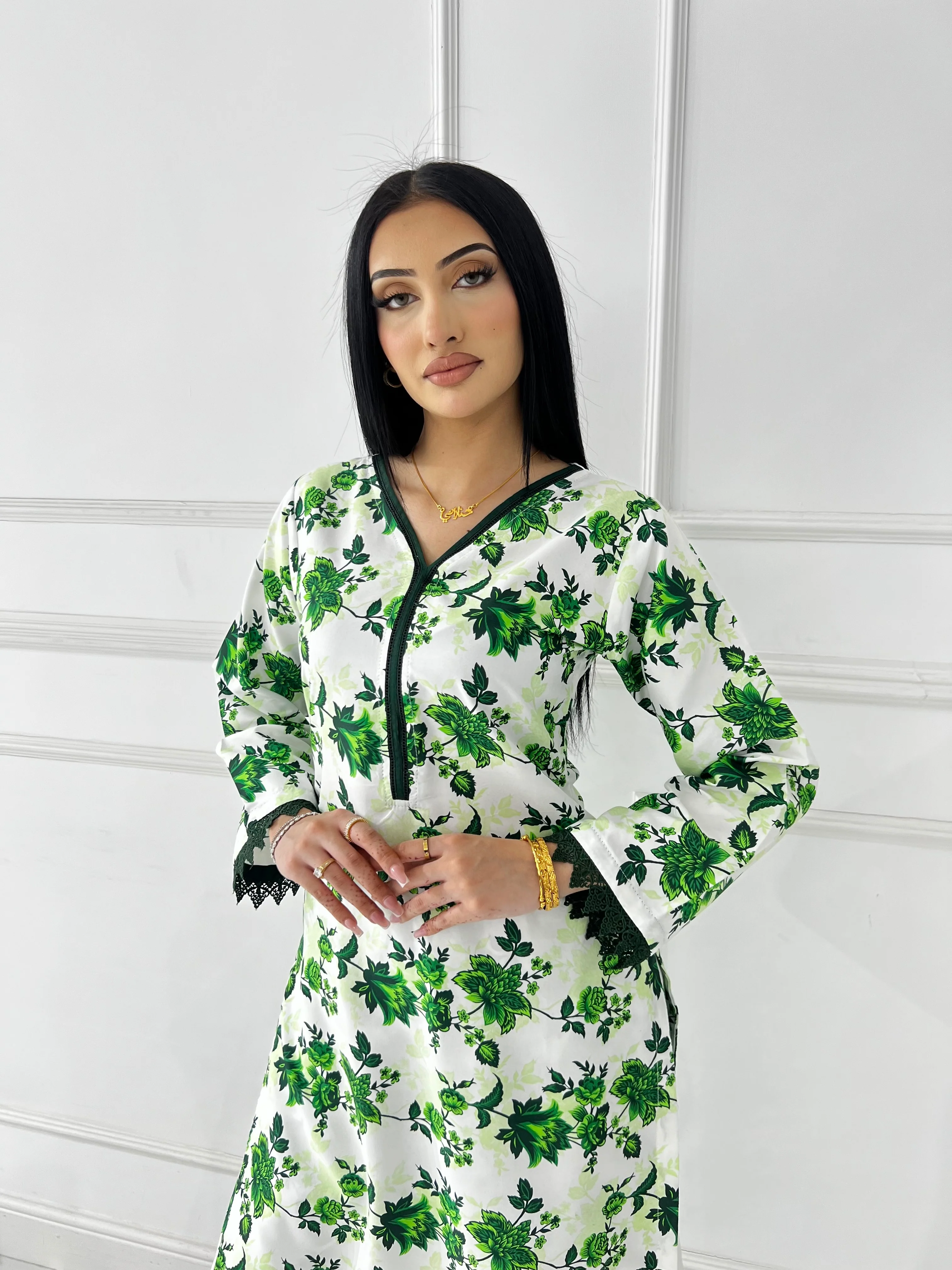 BUT-121- Green- S.Prints Printed Lawn Co-ords - Image 5