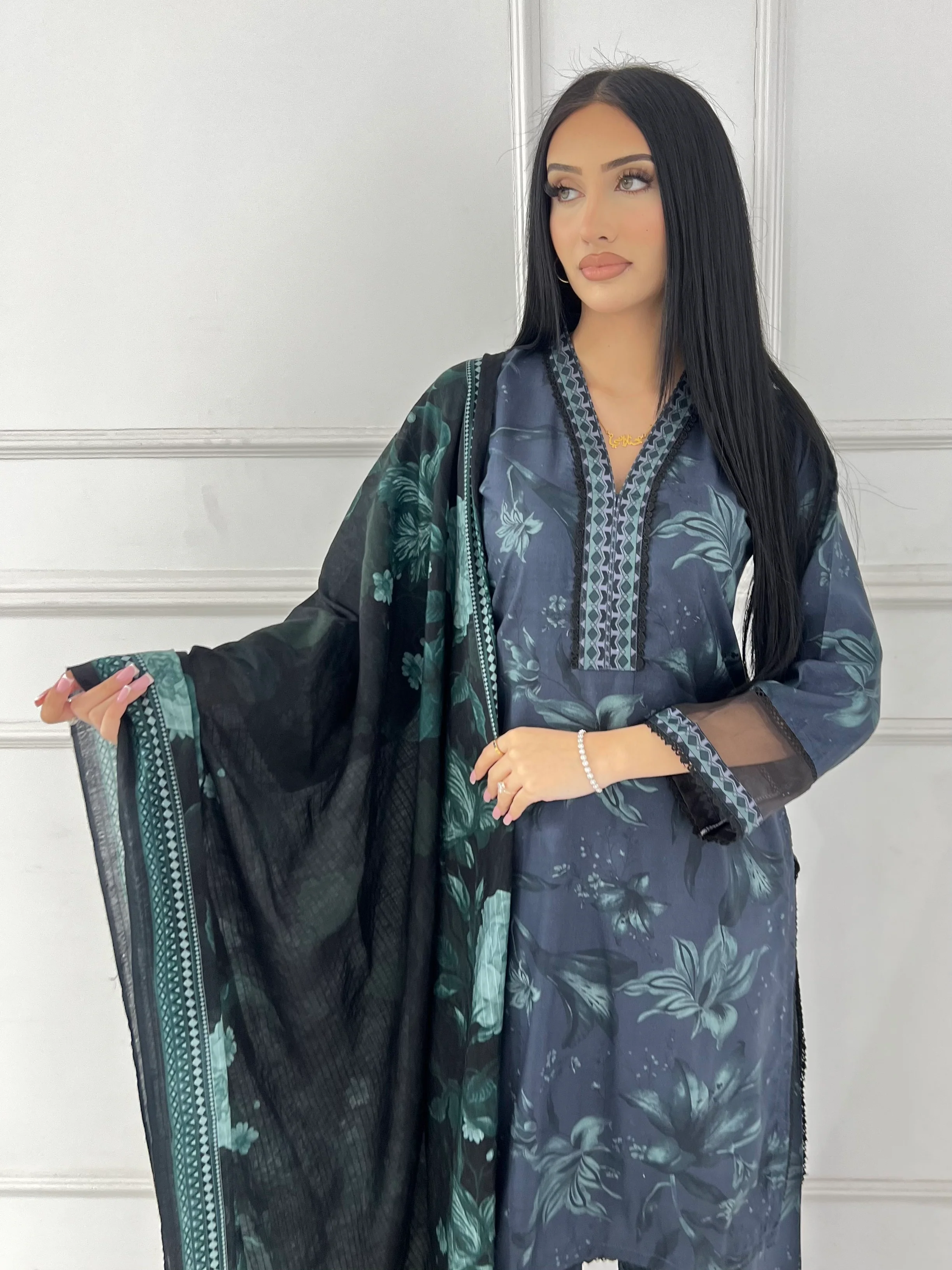 BUT-132- Readymade linen Printed suit 2025 - Image 3