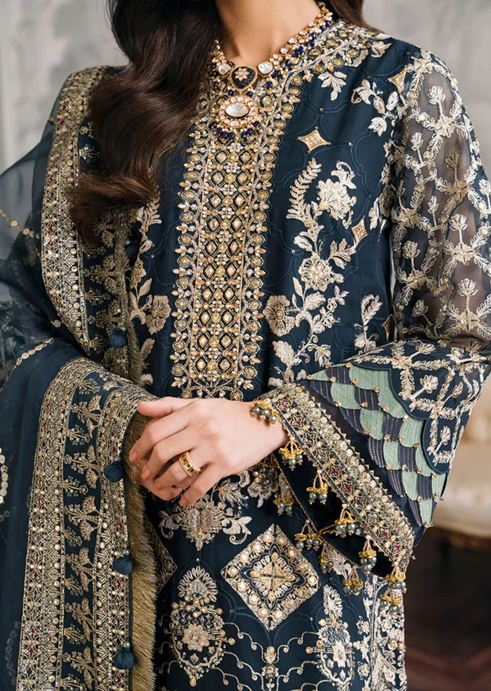 CH12-01 - Readymade - Baroque Chiffon Suit 2024 - Image 10