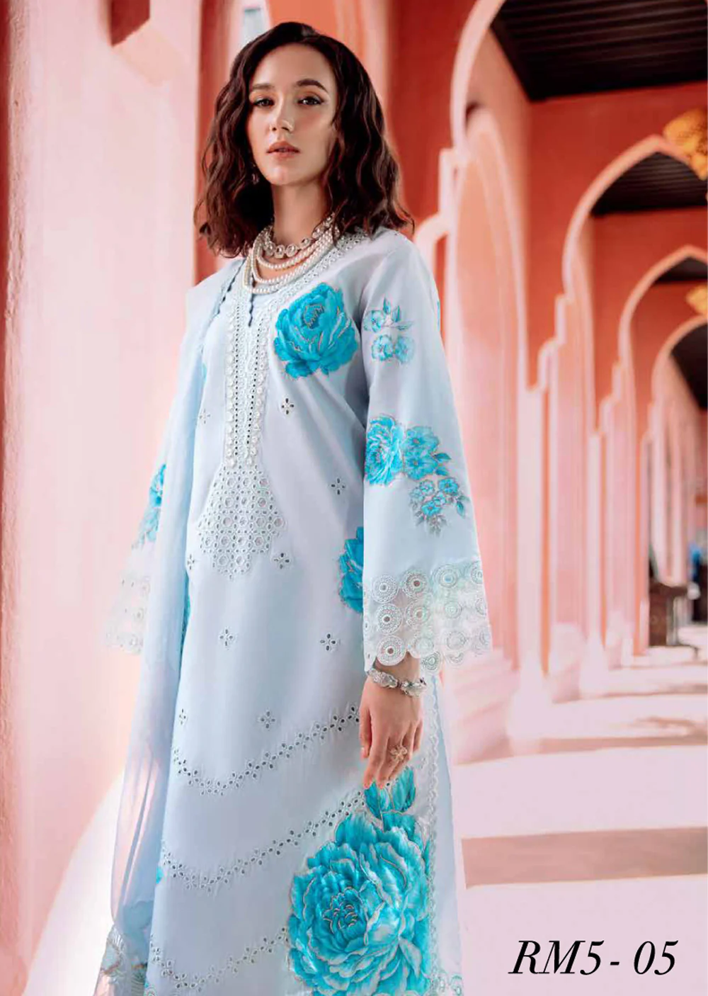 CHRZM-05 - Unstitched - Charizma Reem Collection 2025 - Image 2