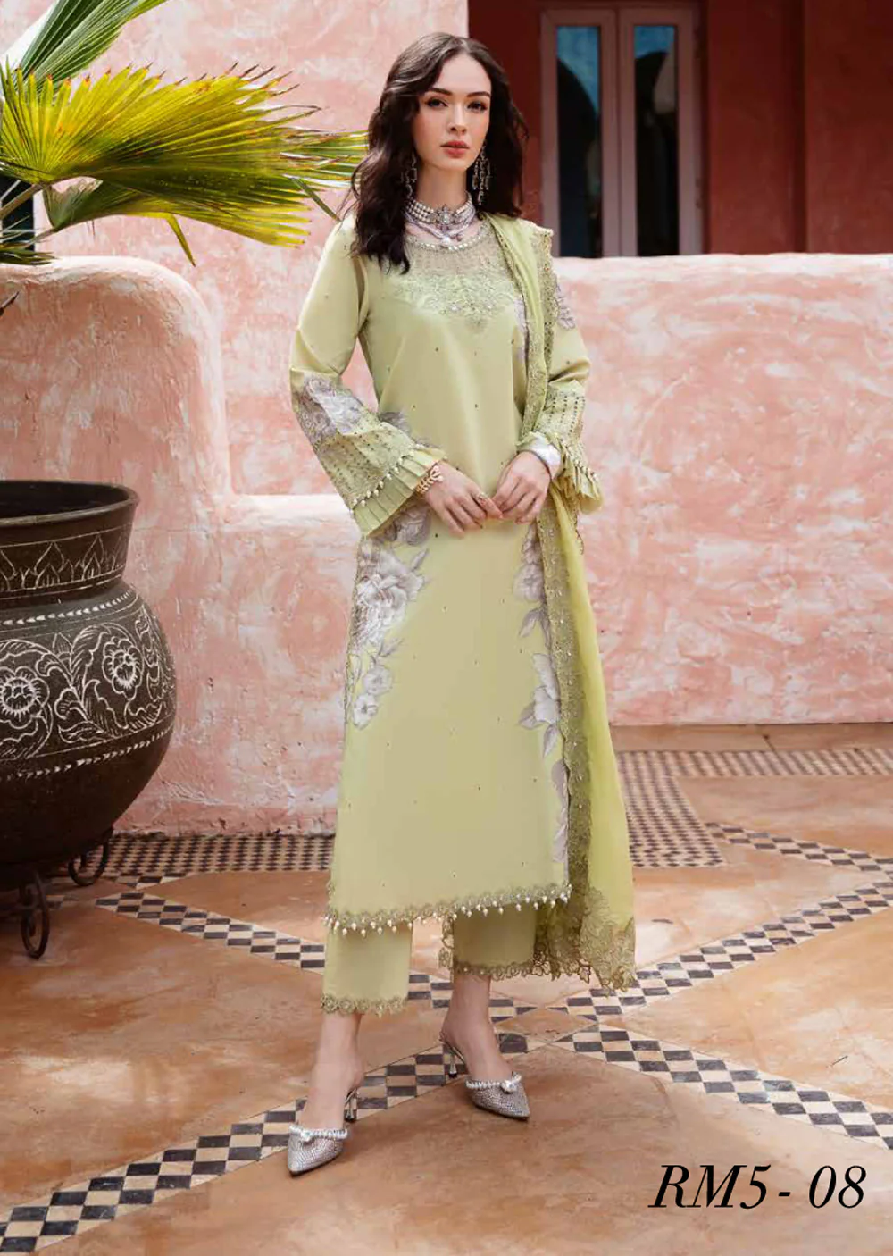 CHRZM-08 - Unstitched - Charizma Reem Collection 2025