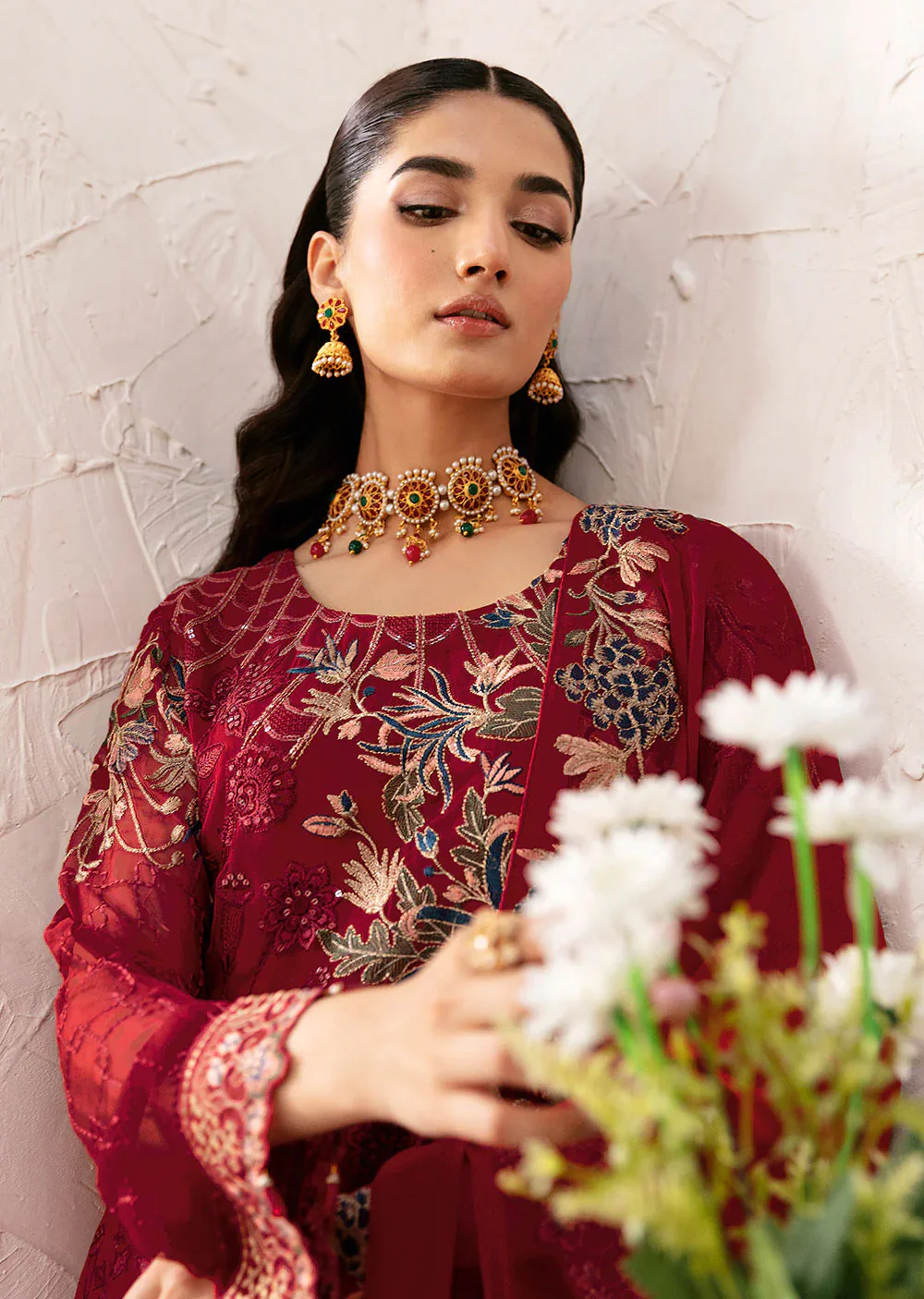 D-1205-R - Readymade - Rangoon by Ramsha Chiffon Collection Vol 12 2024 - Image 3