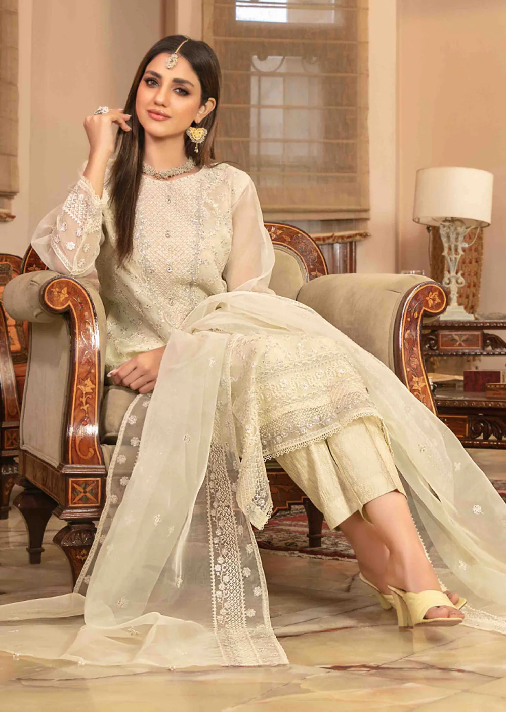 D-1506-R - Readymade - Aarzoo By Tawakkal Collection 2024 - Image 2