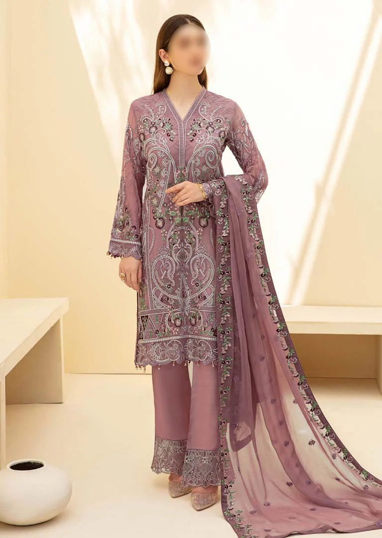 D-702-R - Readymade - Rangoon by Ramsha Collection Vol 7 2021