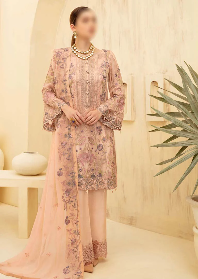 D-711-R - Readymade - Rangoon by Ramsha Collection Vol 7 2021