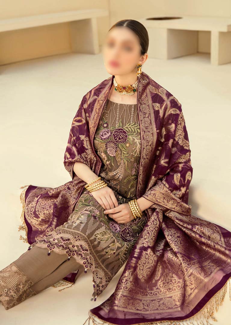 D-712-R - Readymade - Rangoon by Ramsha Collection Vol 7 2021 - Image 3