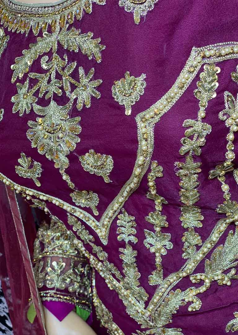 DLT104 Readymade Organza Pret Suit - Image 3
