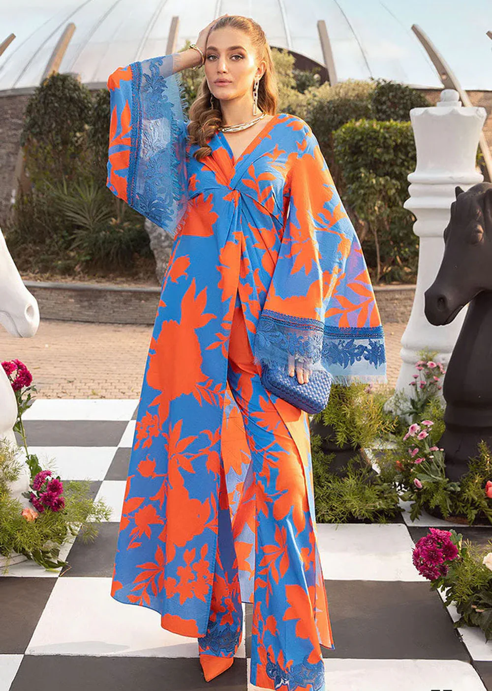DSGB-R-11-B - Readymade - Maria B MPrints Spring Summer Edit 2024 - Image 3