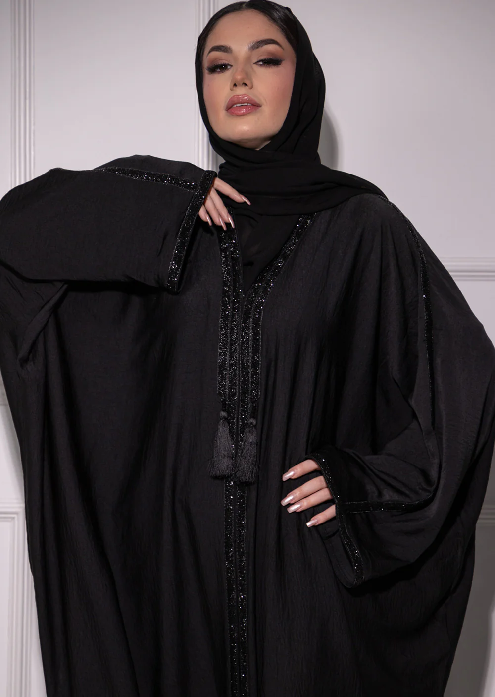 DSL-205 Mahil - Black Abaya - Image 10