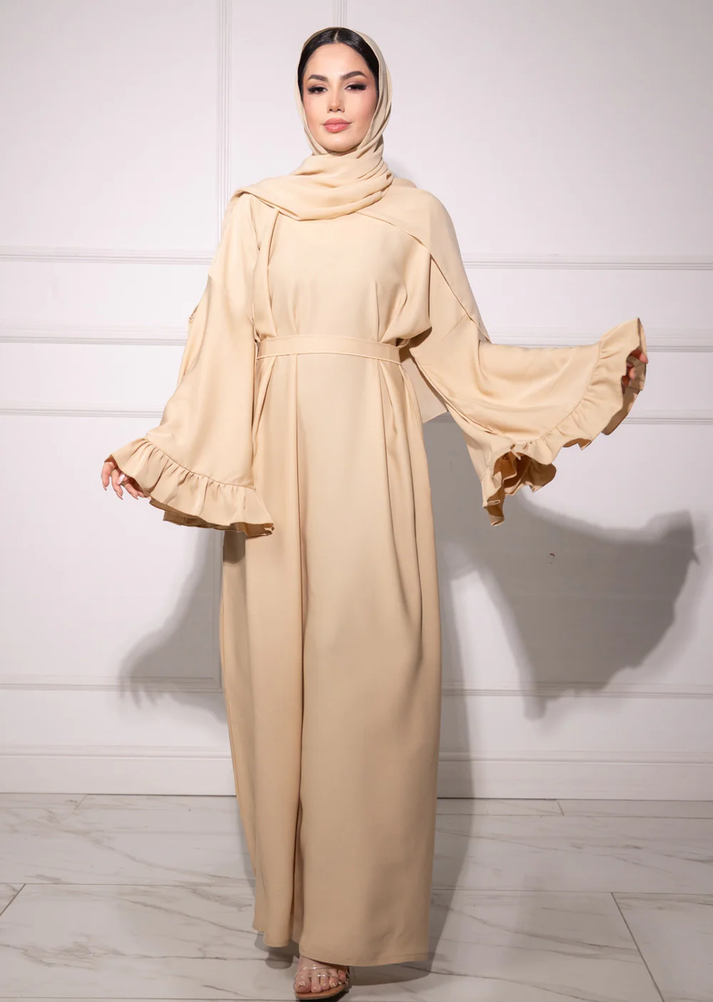 DSL-206 Zanti -Gold Abaya