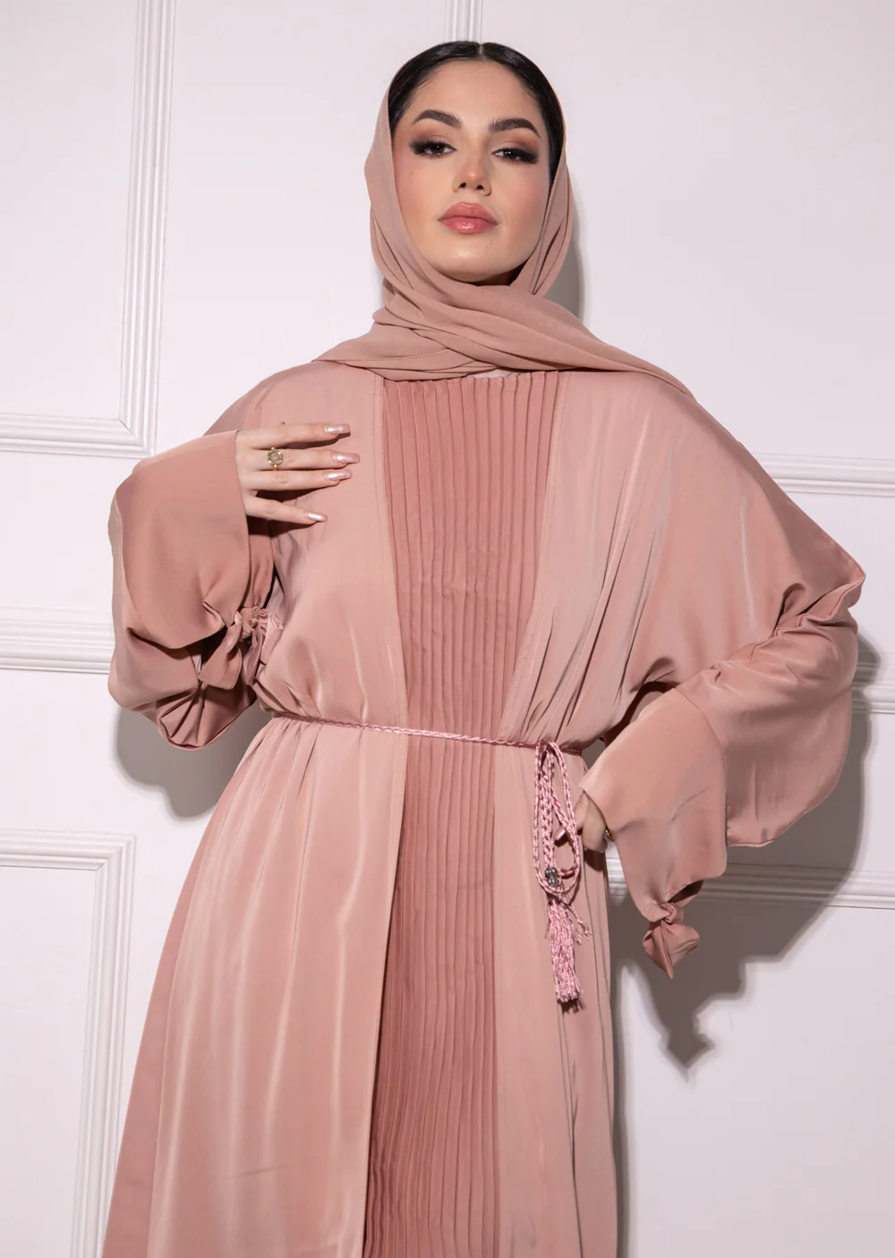 DSL-208 Hind - Pink Abaya - Image 9