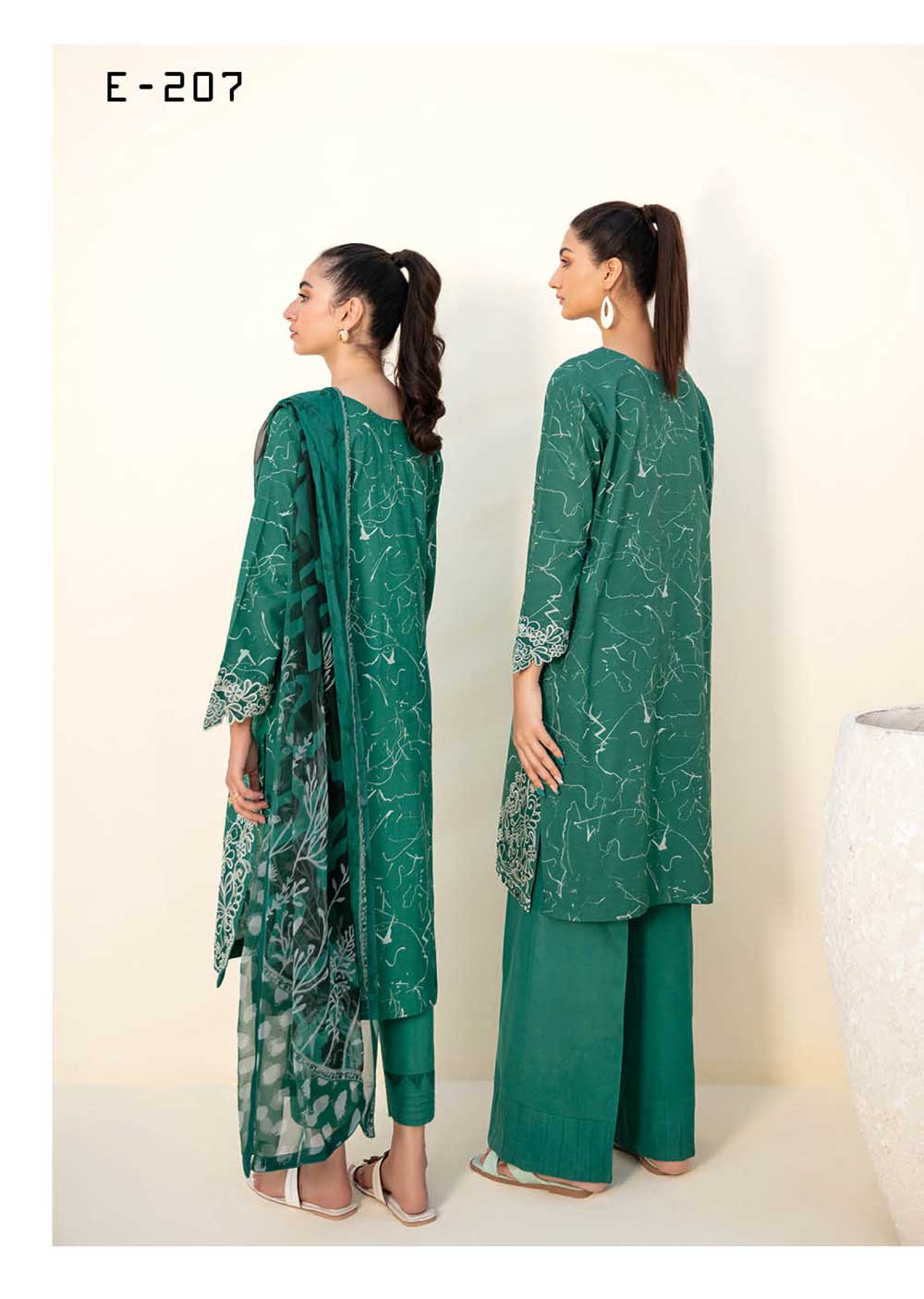 E-207-R - Readymade - Dastoor Khaddar Collection by Ramsha Vol 2 - Image 2