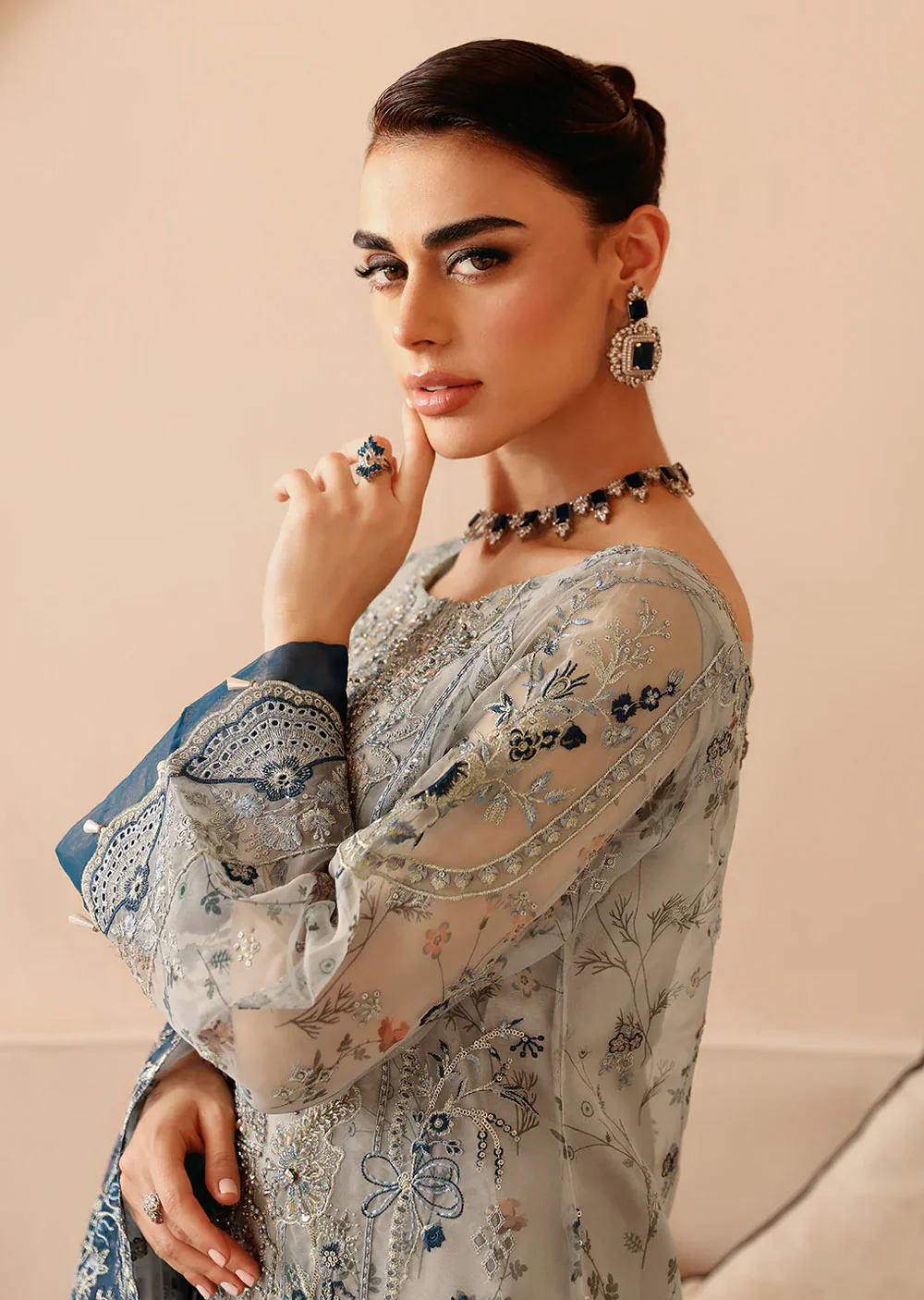 E-207-R - Readymade - Ramsha Festive Formals Volume 2 2024 - Image 4