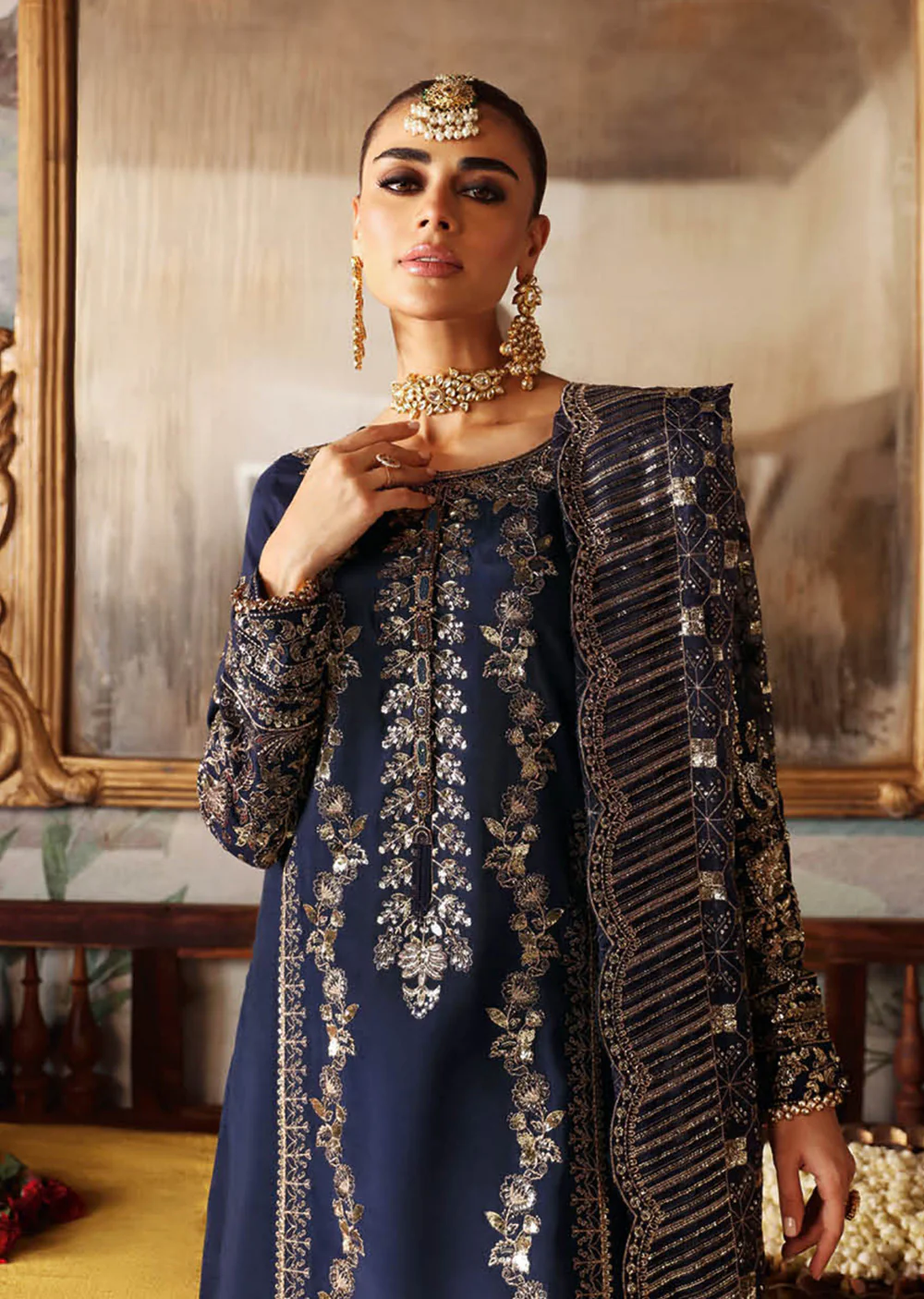 S-01-R - Naghma - Readymade - Shagna Premium Raw Silk 2024 - Image 3