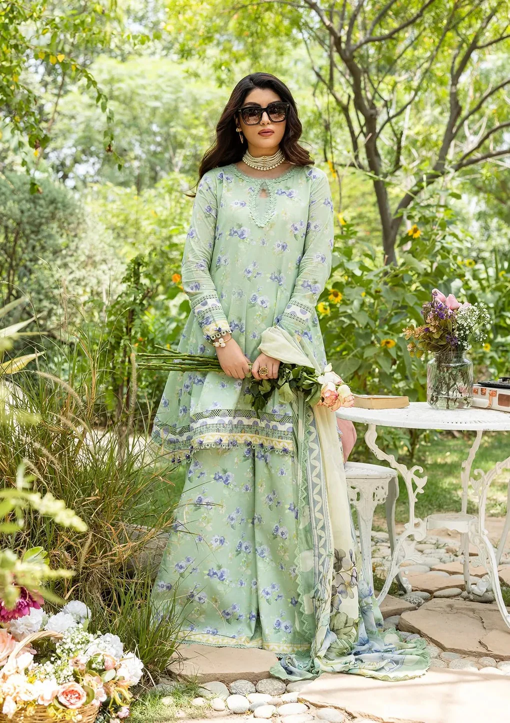 ELFECD-02-B- Basile - Readymade - Elaf Prints Collection 2025 - Image 2