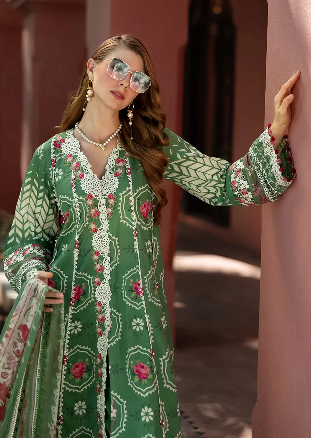 ELFH-04-B - Elaf Signature Embroidered Lawn Collection 2025 - Image 4