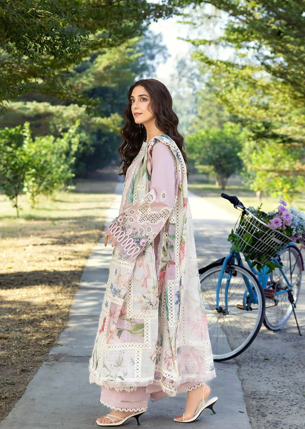 ELY-1A- ELAF LUXURY Lawn Suit-2026 - Image 4